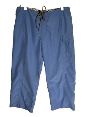 The North Face Blue Fast Drying Pants Womens 10 Outdoors Hiking Crop Capris
